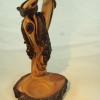 Holzvase aus Wacholder und Blauzeder // wood vase made of juniper and cedar wood
